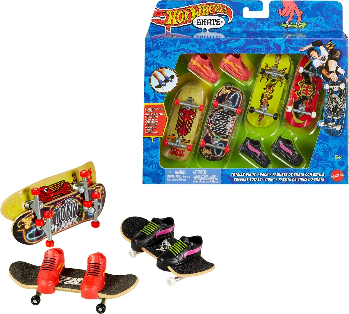 Hot Wheels Vingerskateboardset HGT84