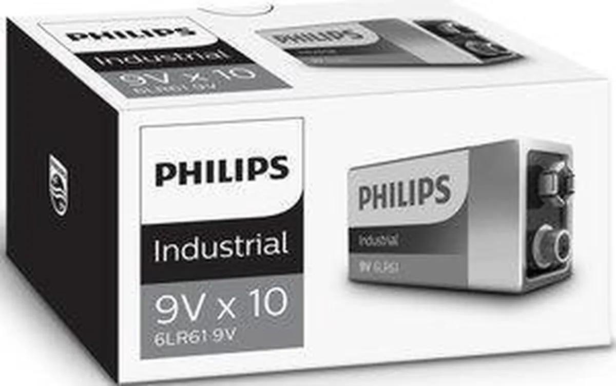 Philips 9V Batterijen - 10 Stuks