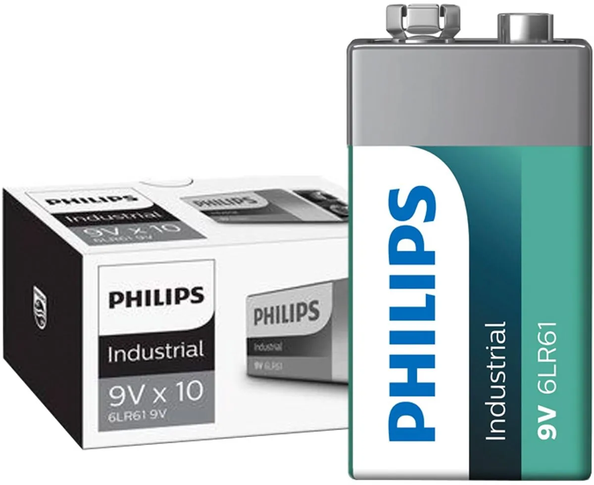 Philips 9V Batterijen