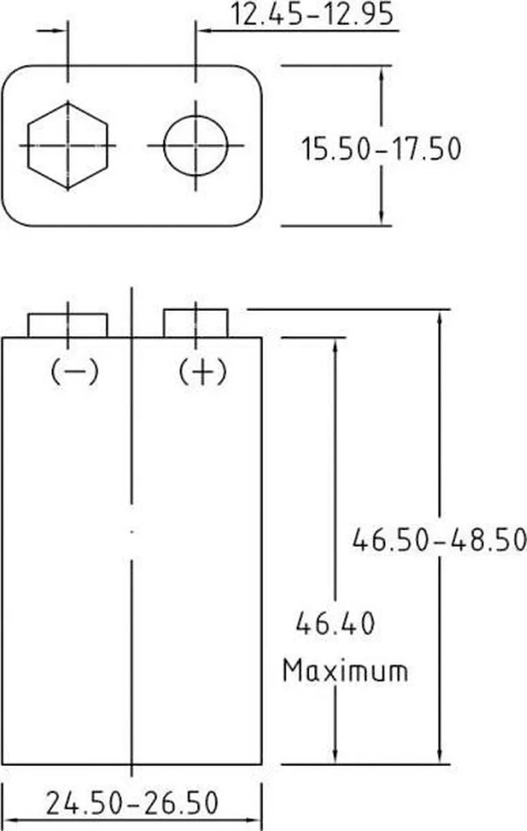 Philips 9V Batterijen - 10 Stuks