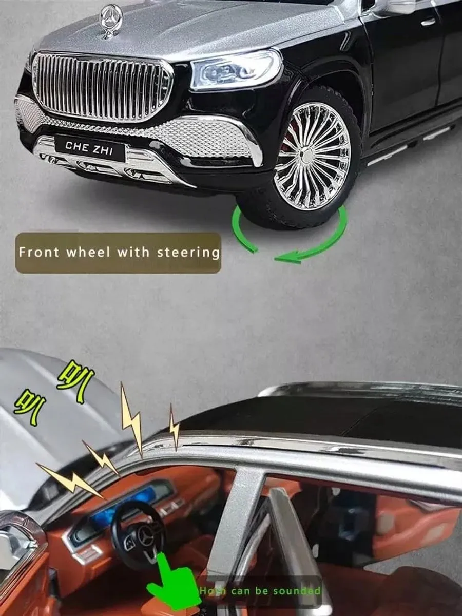 Mercedes GLS600 Modelauto 1:24
