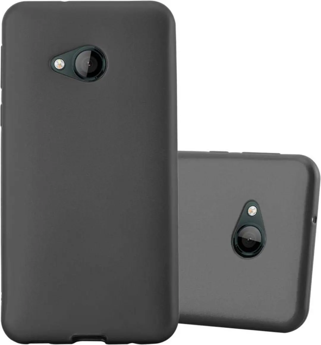 Cadorabo Hoesje geschikt voor HTC U PLAY in METALLIC GRIJS