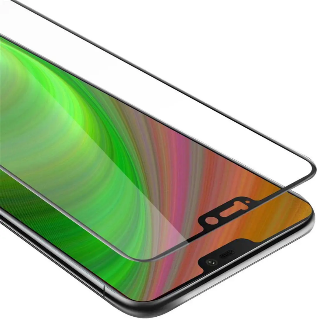 Cadorabo Screenprotector geschikt voor OnePlus 6 Volledig scherm pantserfolie Be