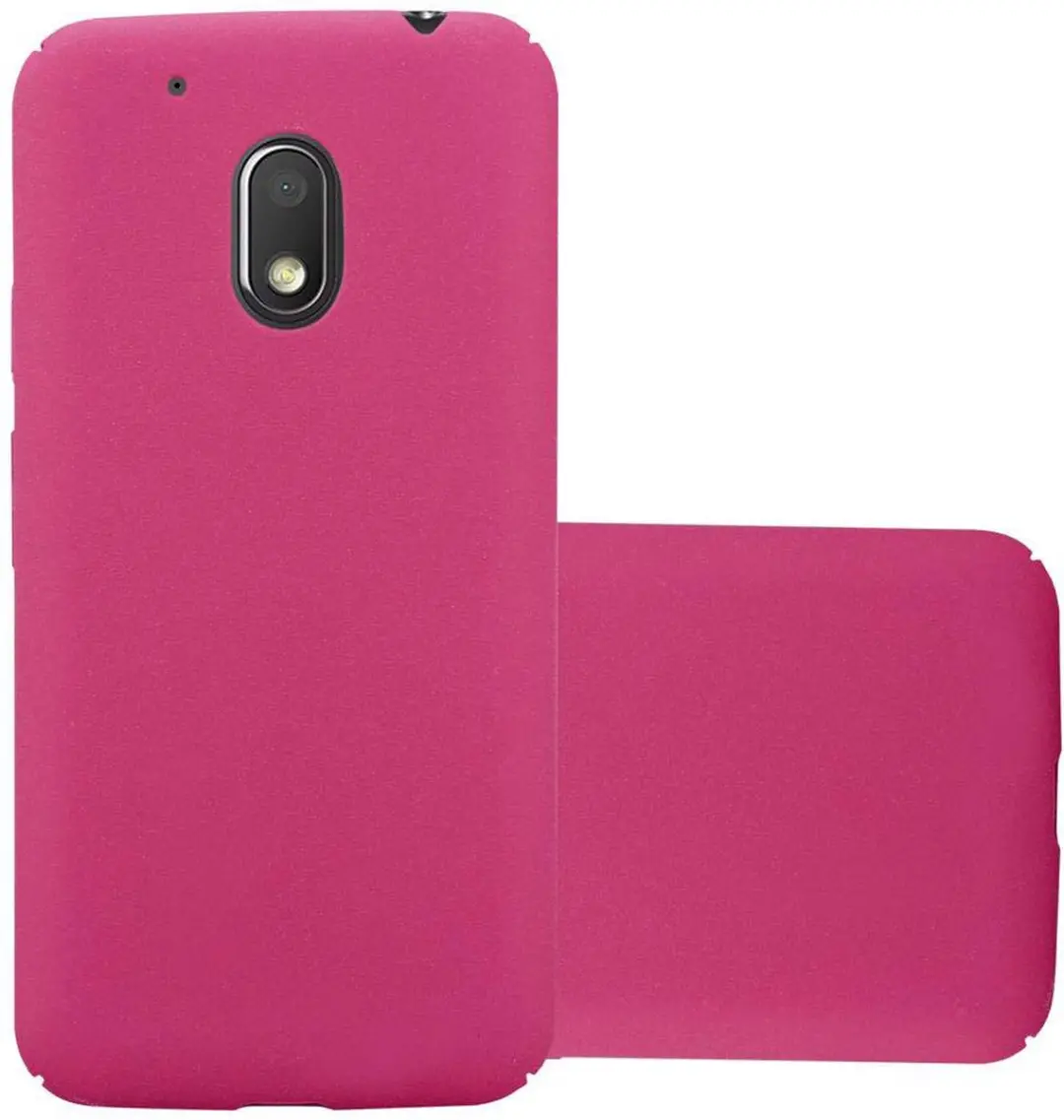 Cadorabo Hoesje geschikt voor Motorola MOTO G4 PLAY in FROSTY ROZE