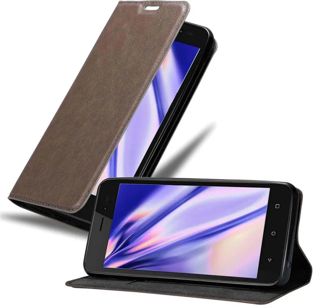 Cadorabo Hoesje geschikt voor WIKO SUNNY 3 in KOFFIE BRUIN