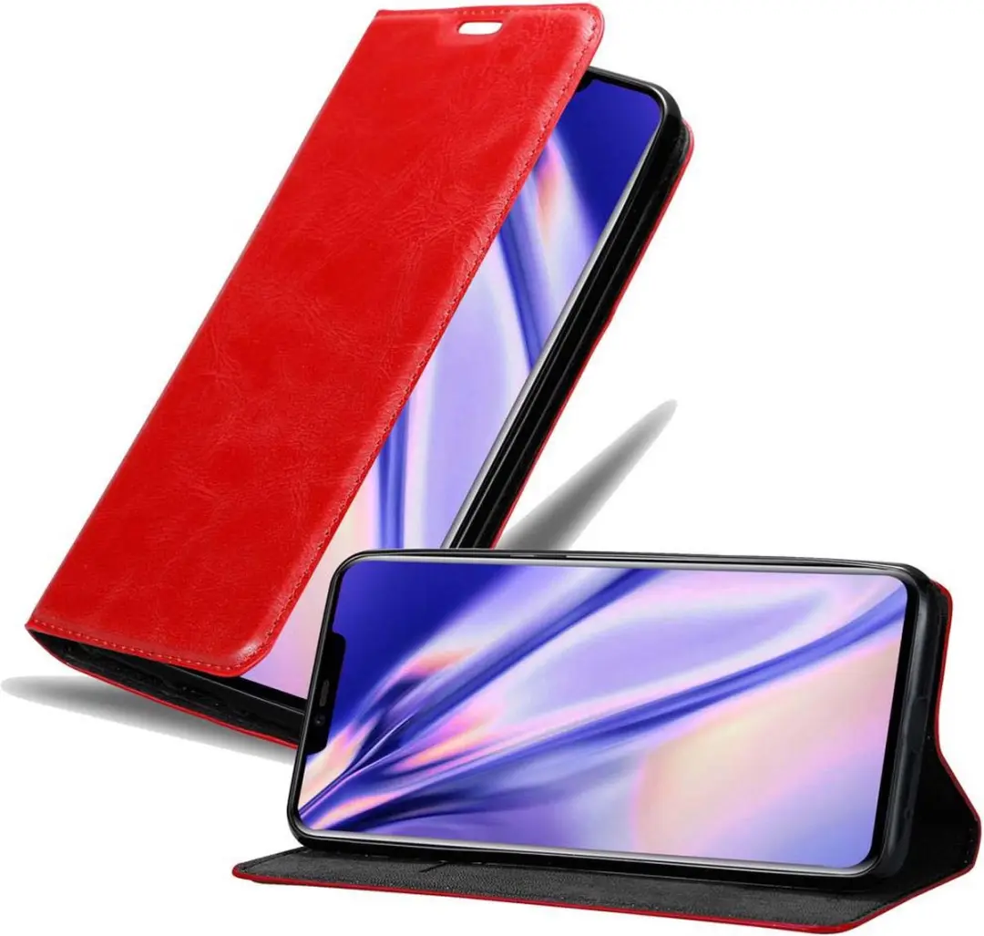 Cadorabo Hoesje geschikt voor Huawei MATE 20 PRO in APPEL ROOD