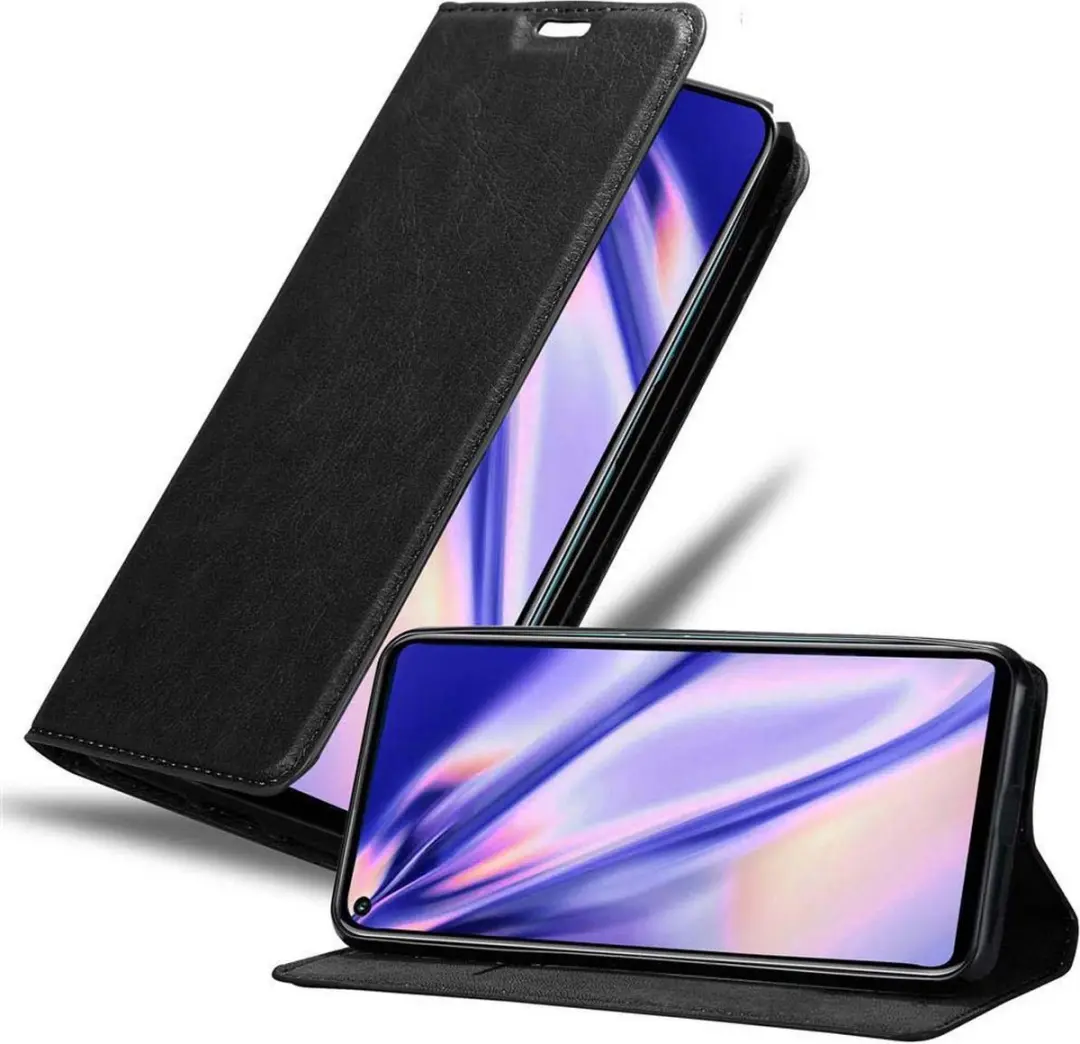 Cadorabo Hoesje geschikt voor Honor 20 / 20S / Huawei NOVA 5T in ZWARTE NACHT