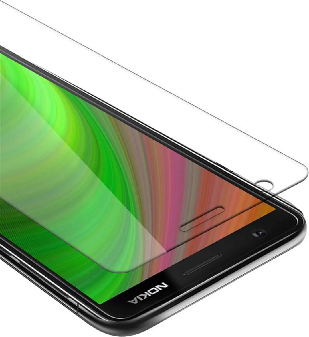 Cadorabo Pantser film geschikt voor Nokia 3.1 in KRISTALHELDER