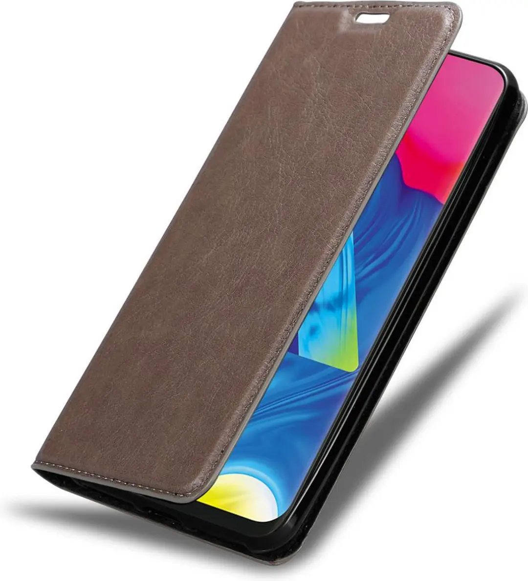 Cadorabo Hoesje geschikt voor Samsung Galaxy A10 / M10 in ZWARTE NACHT