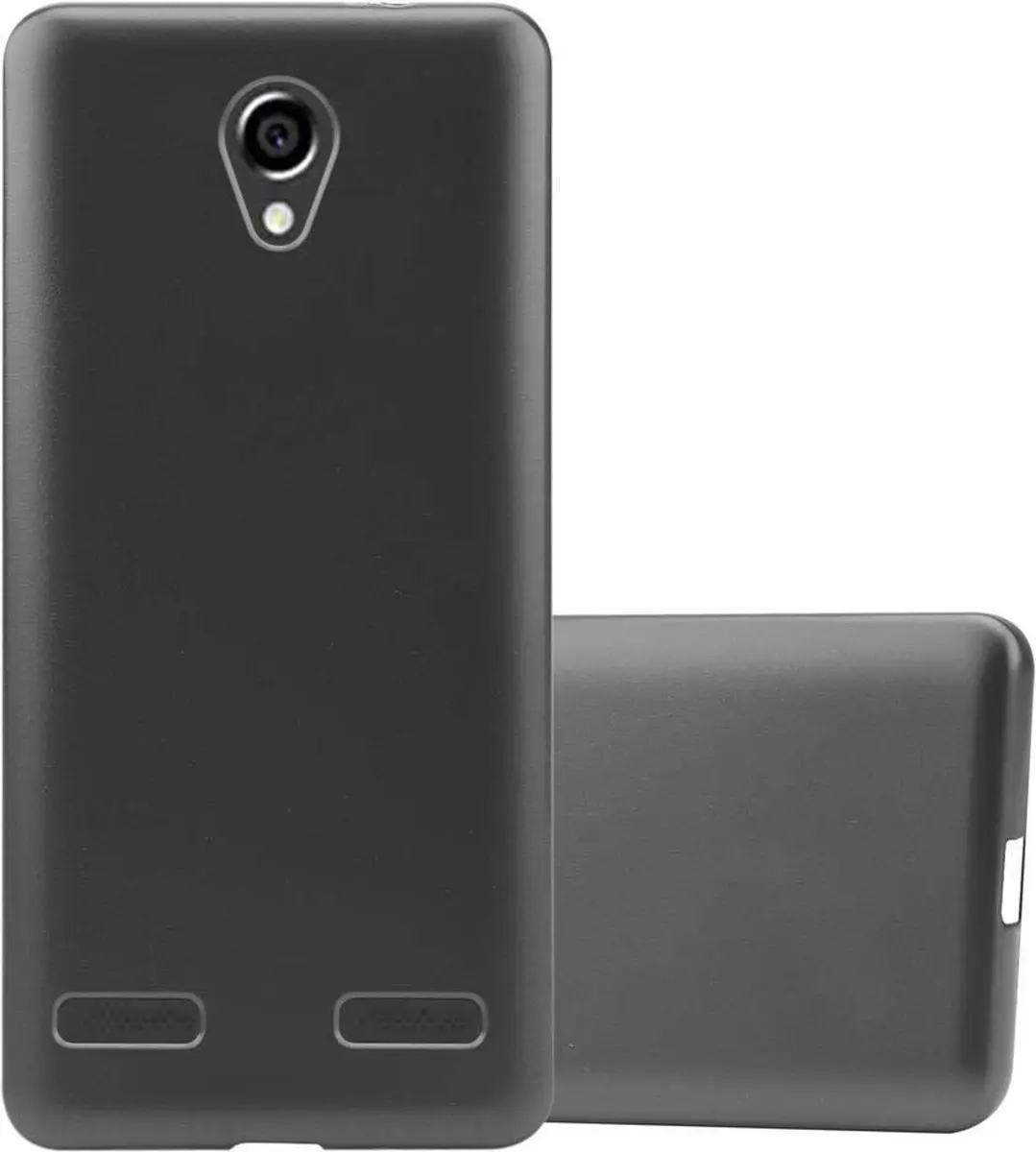 Cadorabo Hoesje geschikt voor ZTE Blade L7 in METALLIC GRIJS