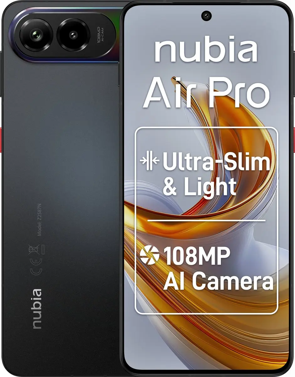 ZTE Nubia Air Pro 5G NBAIRPROBLK Smartphone - Zwart - afbeelding 5 van 6