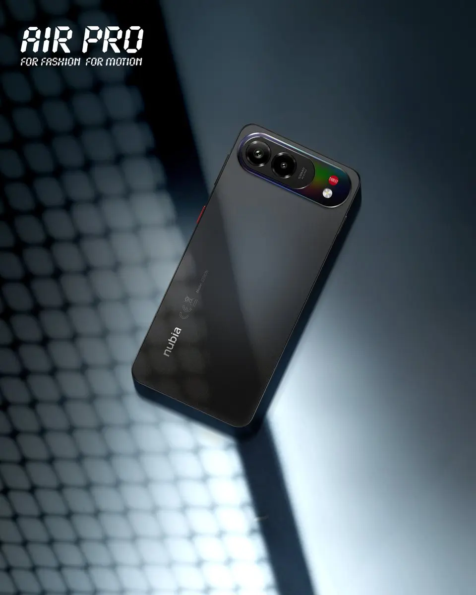 ZTE Nubia Air Pro 5G NBAIRPROBLK Smartphone - Zwart - afbeelding 2 van 6