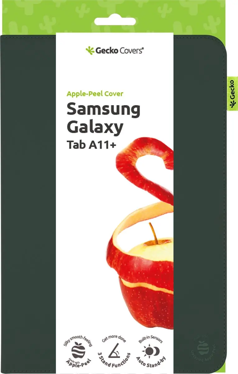 Gecko Covers Tablet Hoes Galaxy Tab A9+/A11 Plus - Groen - afbeelding 5 van 6