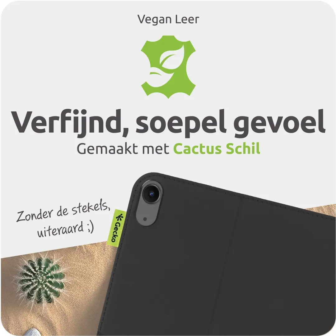 Gecko Covers Cactus Tablethoes iPad Air 13 - Zwart - afbeelding 4 van 6