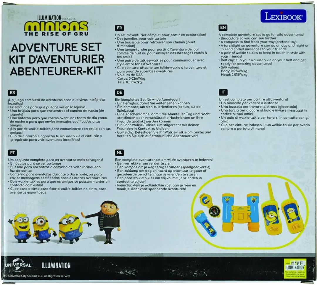 Minions avonturenset met walkie-talkies tot 120m - afbeelding 5 van 6