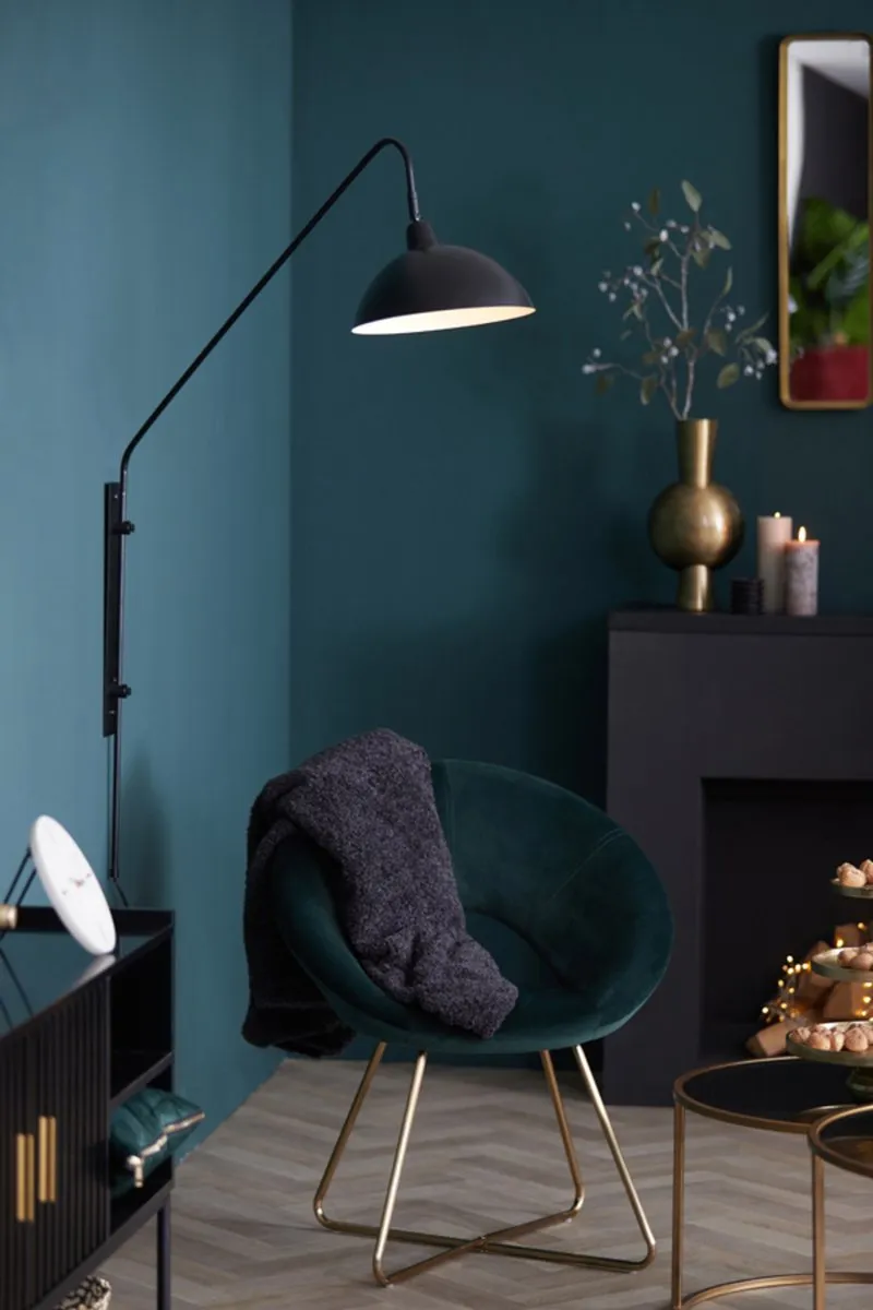 vtwonen Orion Wandlamp - 30cm - Zwart
