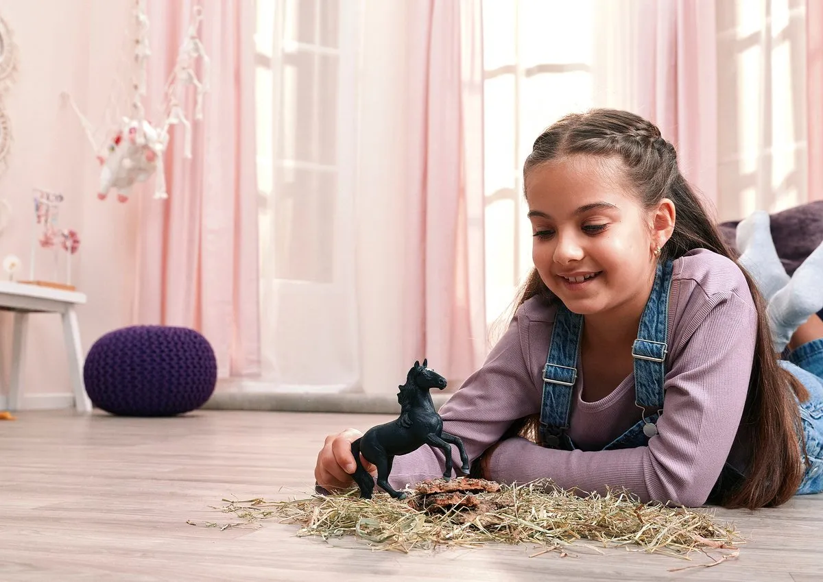 Schleich Horse Club Lusitano Hengst 14918 - Zwart