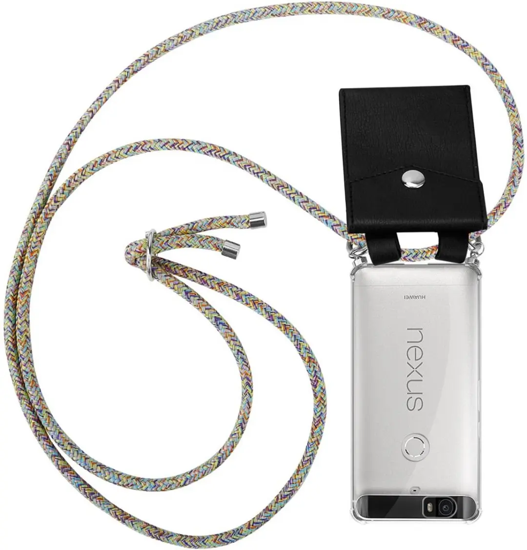 Cadorabo Hoesje geschikt voor Huawei Google NEXUS 6P in REGENBOOG