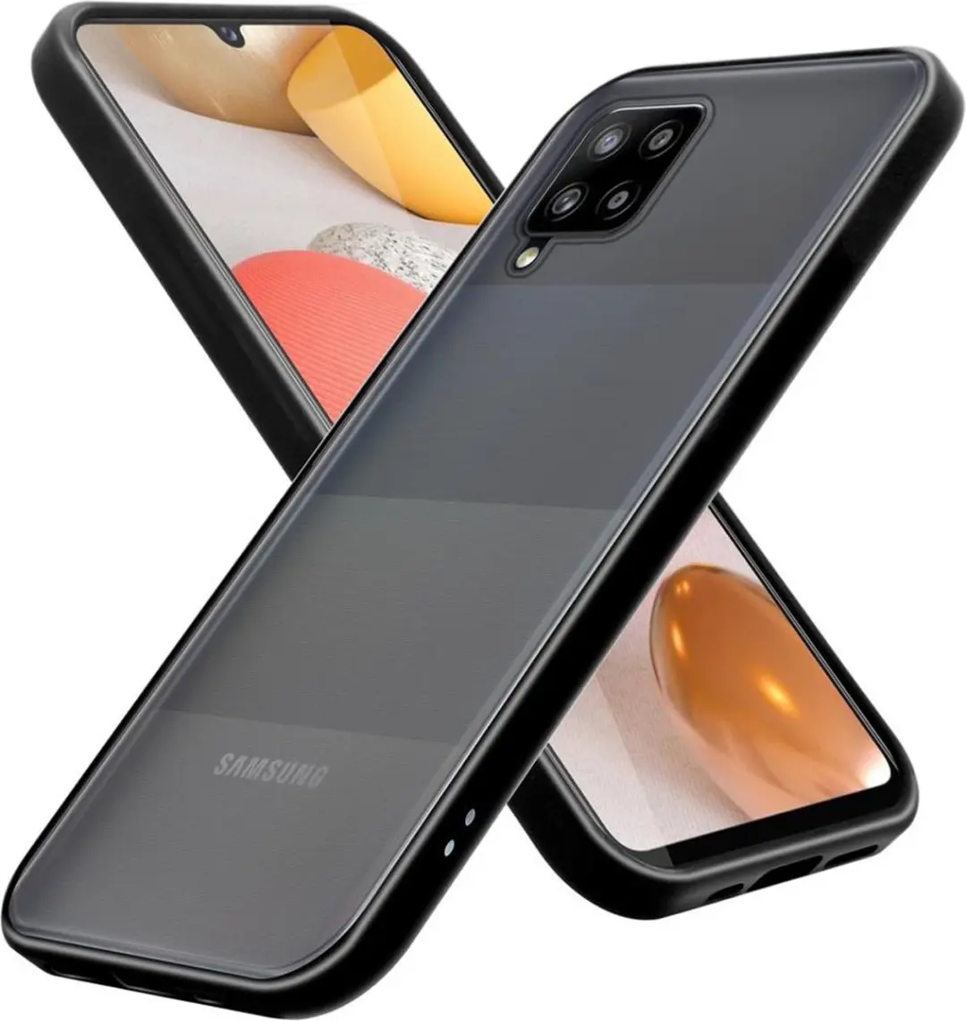 Cadorabo Hoesje geschikt voor Samsung Galaxy A42 5G / M42 5G in MATT ZWART