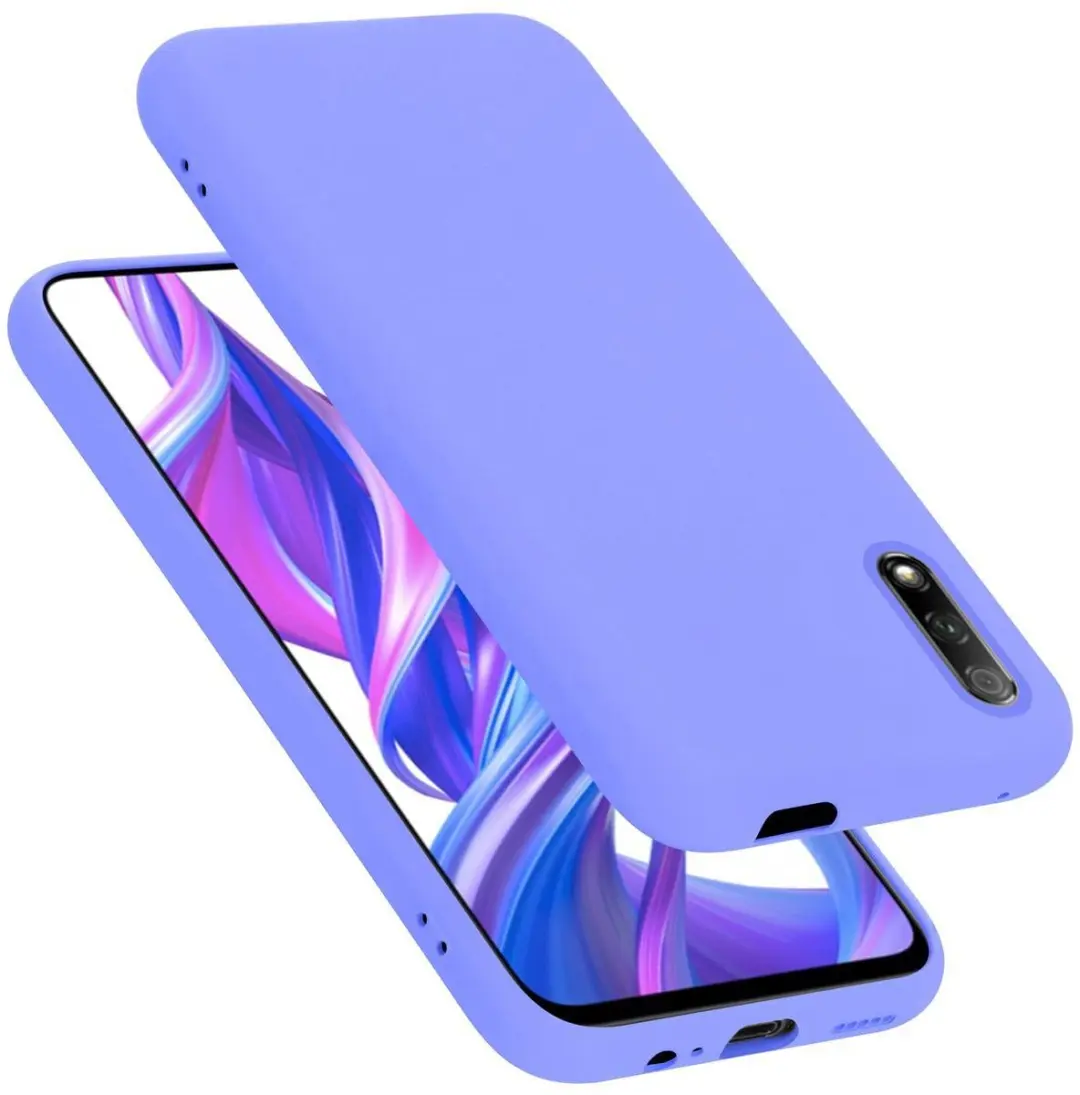 Cadorabo Hoesje geschikt voor Huawei Y9S in LIQUID LICHT PAARS