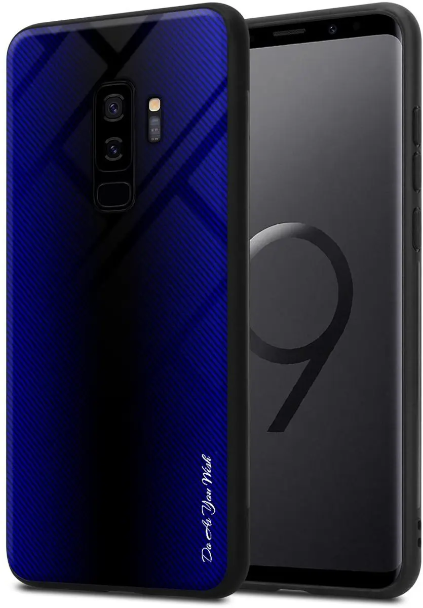Cadorabo Hoesje geschikt voor Samsung Galaxy S9 PLUS in KOBALT PAARS