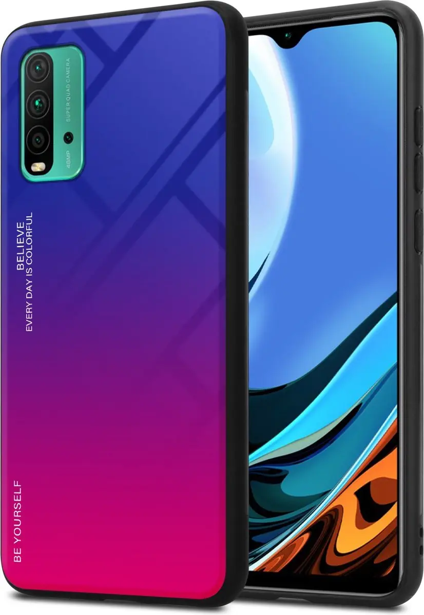 Cadorabo Hoesje geschikt voor Xiaomi RedMi 9T / POCO M3 in PAARS