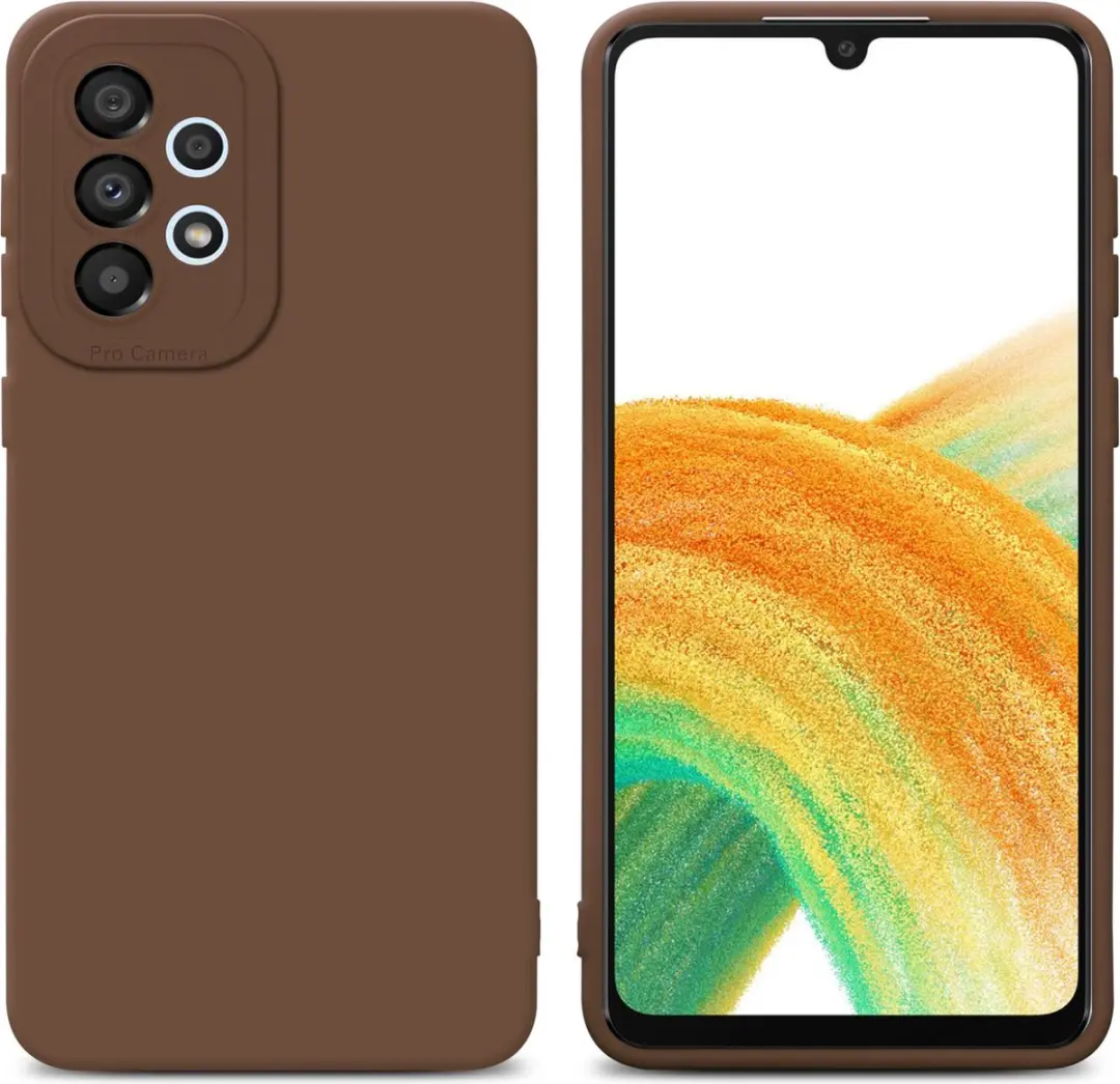 Cadorabo Hoesje geschikt voor Samsung Galaxy A32 4G in FLUID BRUIN
