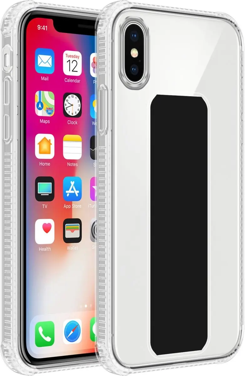 Cadorabo Hoesje geschikt voor Apple iPhone XS MAX in ZWART