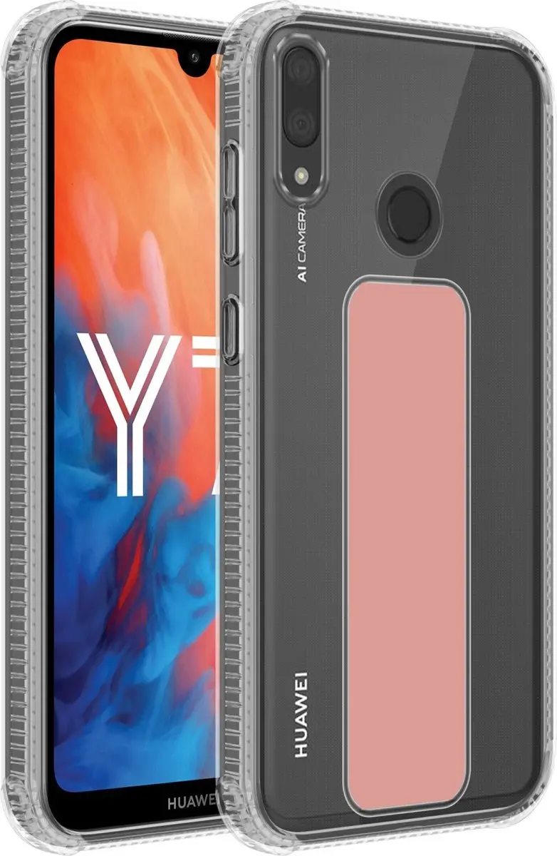Cadorabo Hoesje geschikt voor Huawei Y7 2019 / Y7 PRIME 2019 in ROZE