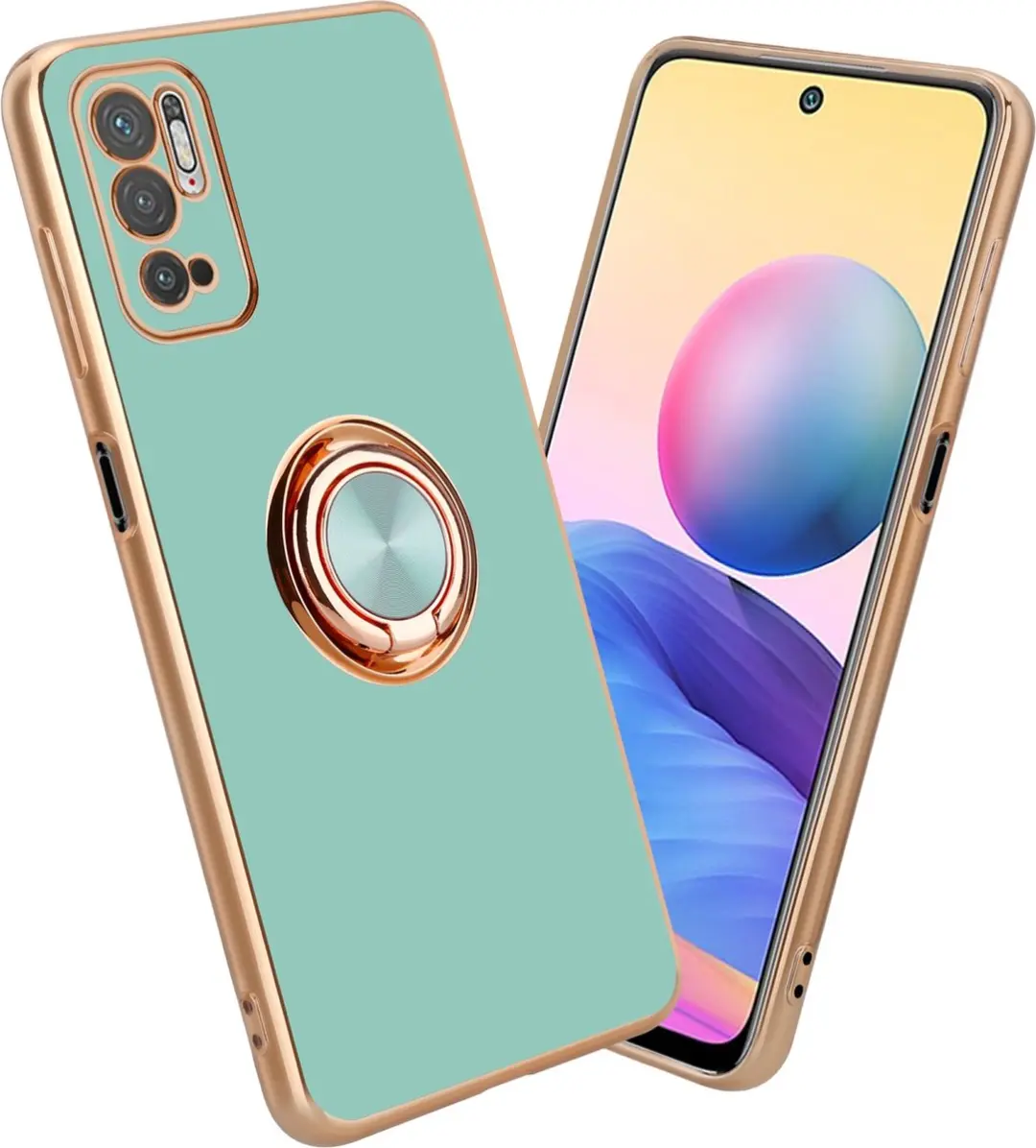 Cadorabo Hoesje geschikt voor Xiaomi RedMi NOTE 10 5G / POCO M3 PRO 5G in Glossy