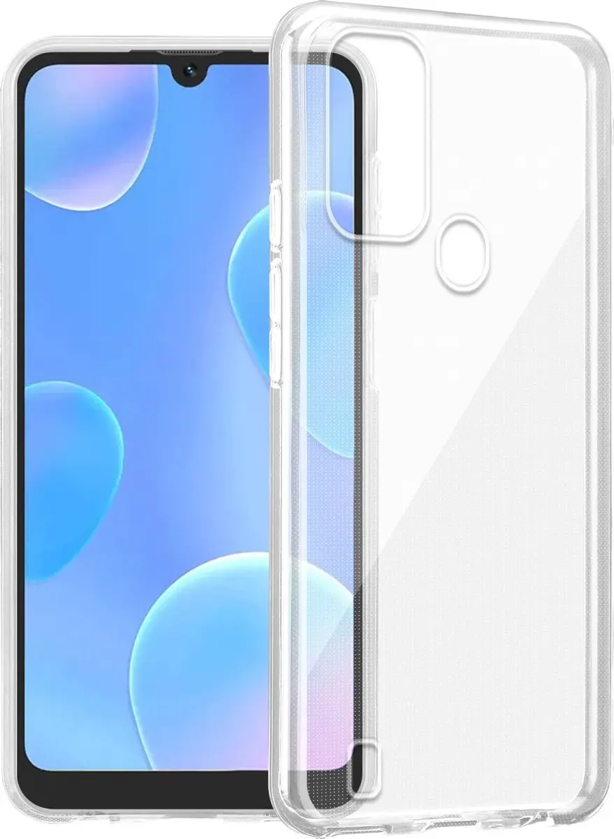 Cadorabo Hoesje geschikt voor Blackview A50 4G in VOLLEDIG TRANSPARANT