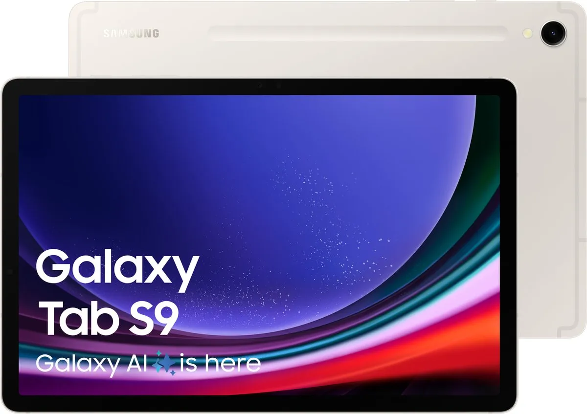 Samsung Galaxy Tab S9 SM-X710NZEAEUB - 128GB - Beige