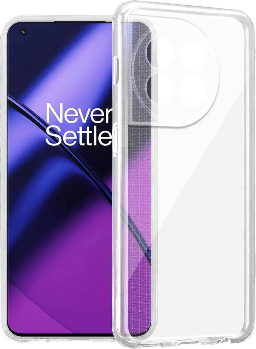 Cadorabo Hoesje geschikt voor OnePlus 11 5G in VOLLEDIG TRANSPARANT