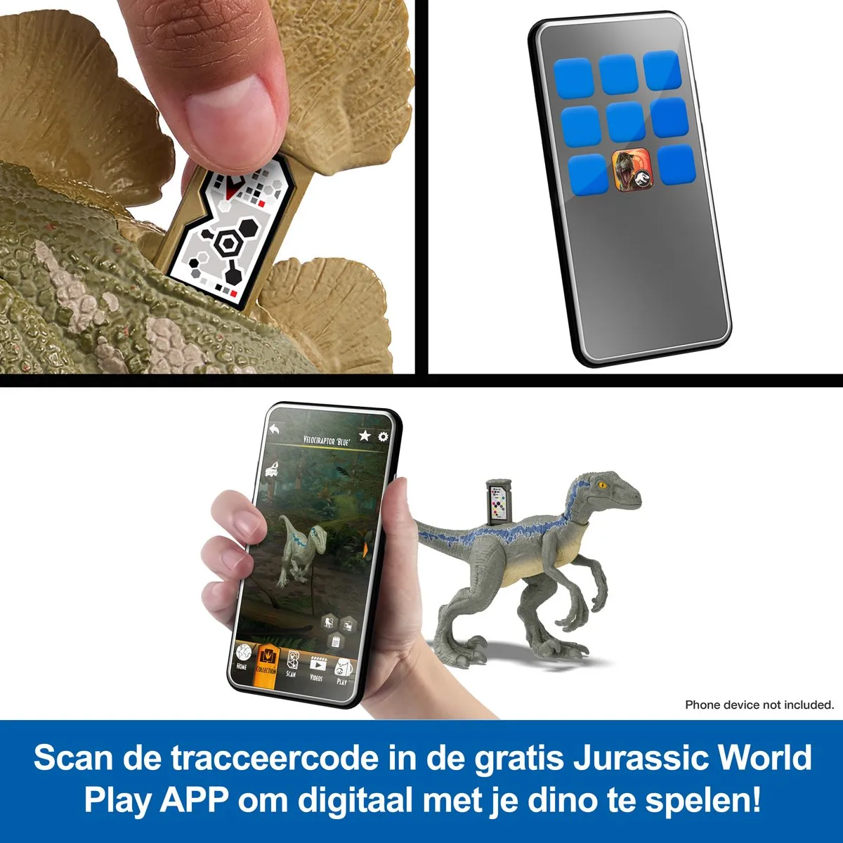 Jurassic World Totale Aanval T-Rex Actiefiguur - 4+ jaar - Multicolor