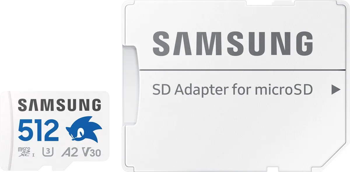Samsung Sonic the Hedgehog PRO Plus microSD 512GB
