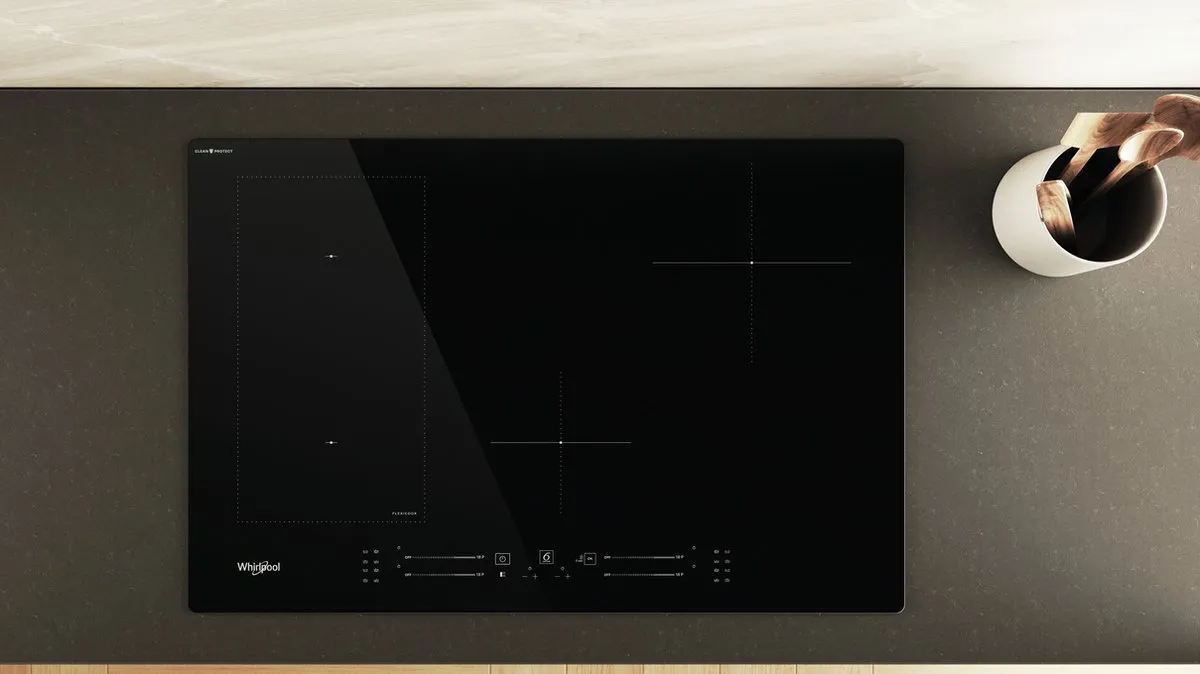 Whirlpool WL S6277 CPNE Inductiekookplaat 7,6kW - 4 Zones - Zwart