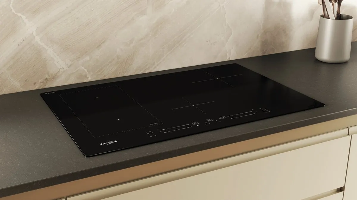 Whirlpool WL S6277 CPNE Inductiekookplaat 7,6kW - 4 Zones - Zwart
