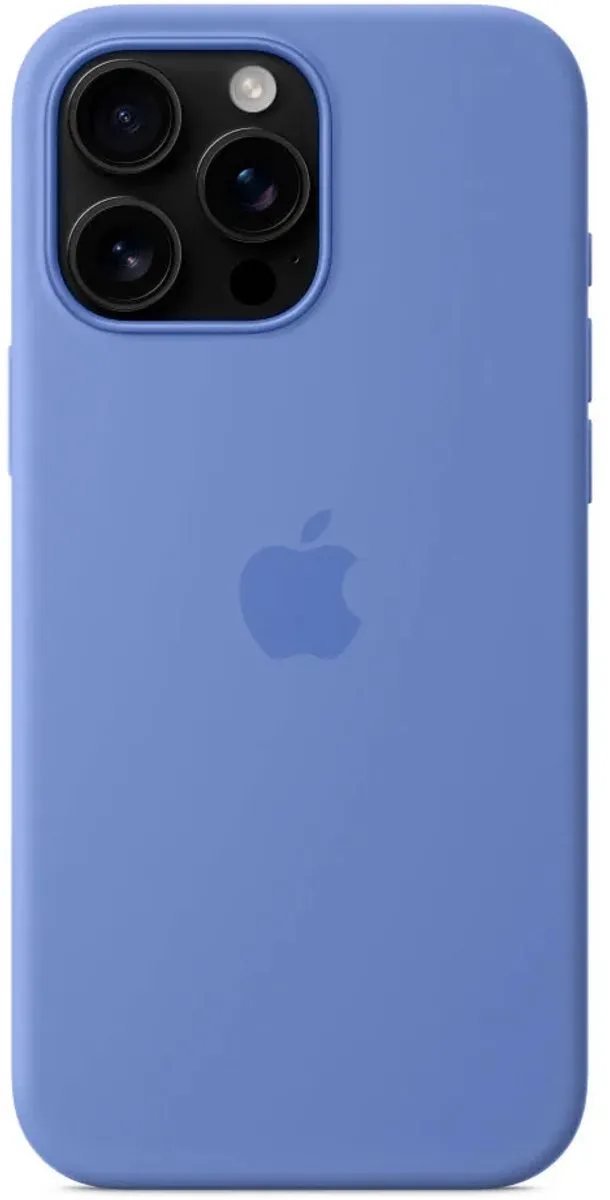 Apple iPhone 16 Pro Max Silicone Backcover MagSafe - Periwinkle - afbeelding 6 van 6
