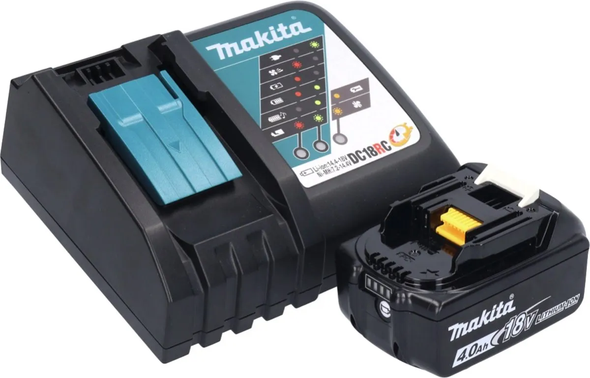 Makita DVC750LZ Accustofzuiger LXT 18V 67mbar 7,5L - Groen