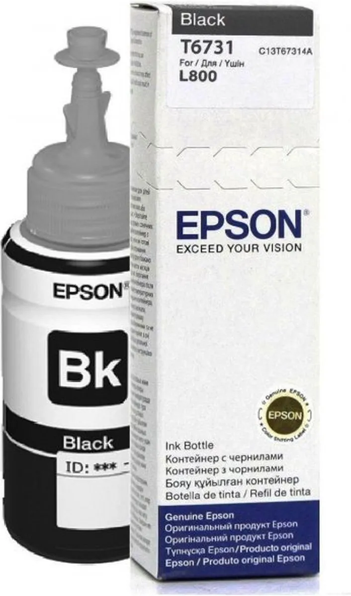 Epson T6731 Foto Zwart Inktcartridge C13T67314A