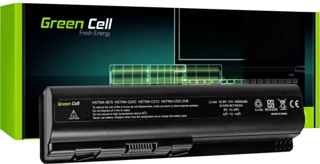 HP DV4/DV5/DV6/CQ60/CQ70/G50/G70 Batterij 11,1V 4400mAh