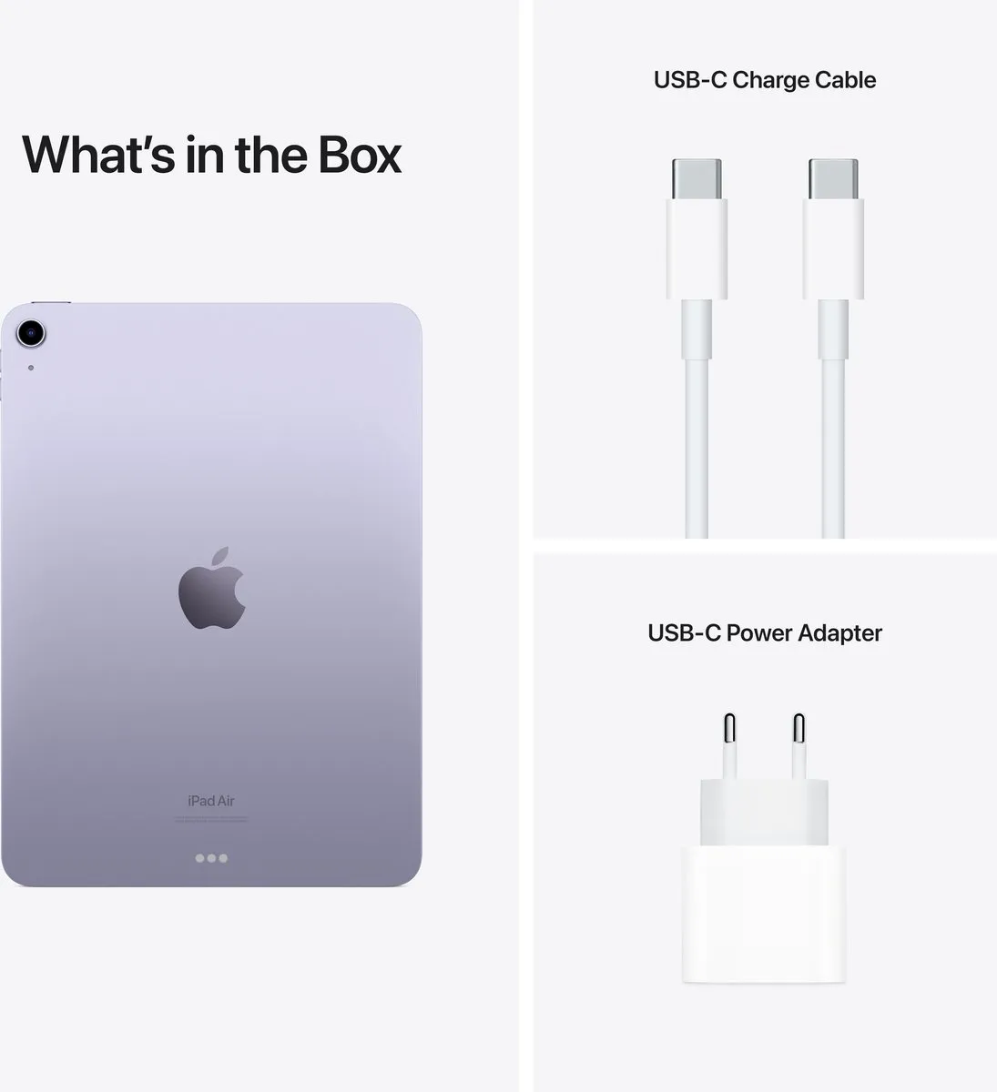 Apple iPad Air 2022 MME63NF/A - 256GB - Paars