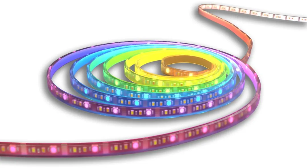 Calex Vista Solar Ledstrip 3m - RGBIC Zwart