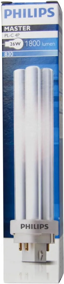 Philips PL-C 26W 830 (MASTER) LED Lamp - Mat Glas