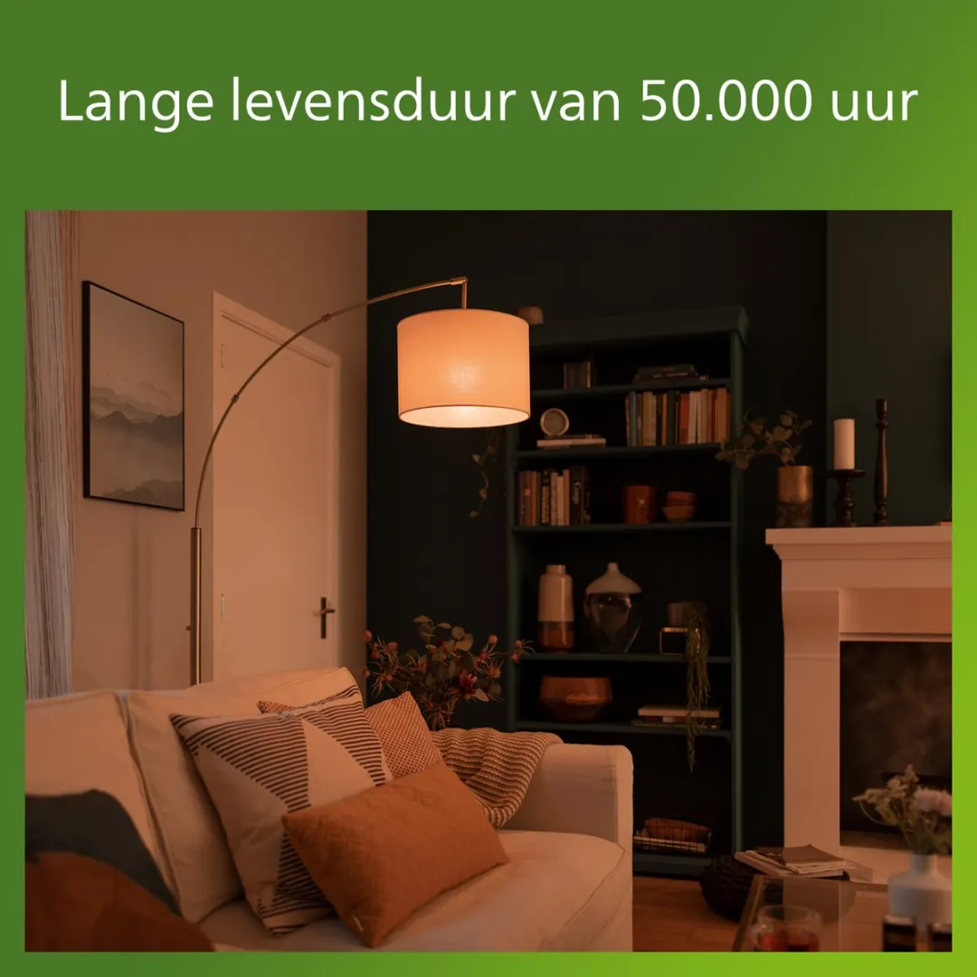 Philips UltraEfficient LED Lamp 5.2W E27 Warmwit Mat