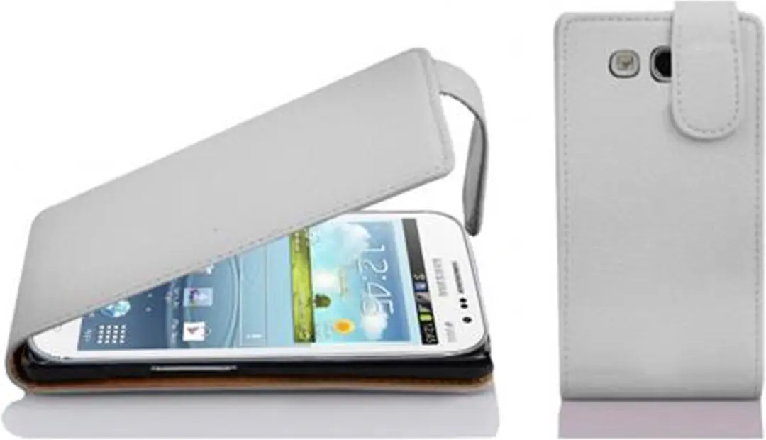 Cadorabo Hoesje geschikt voor Samsung Galaxy WIN in MAGNESIUM WIT