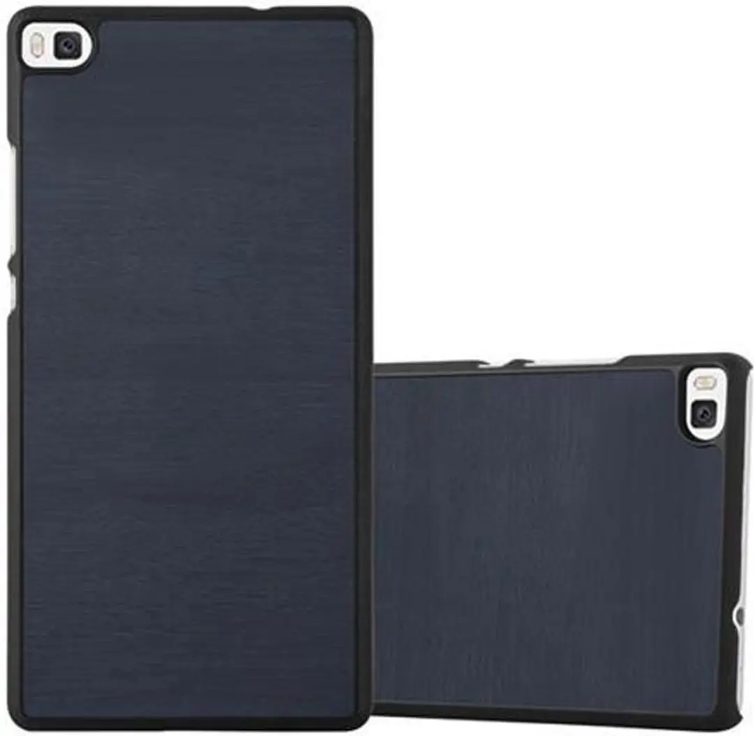 Cadorabo Hoesje geschikt voor Huawei P8 in WOODY BLAUW