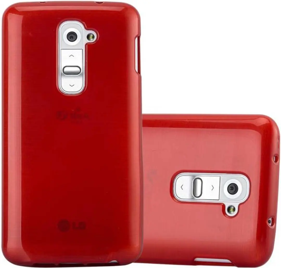 Cadorabo Hoesje geschikt voor LG G2 MINI in ROOD
