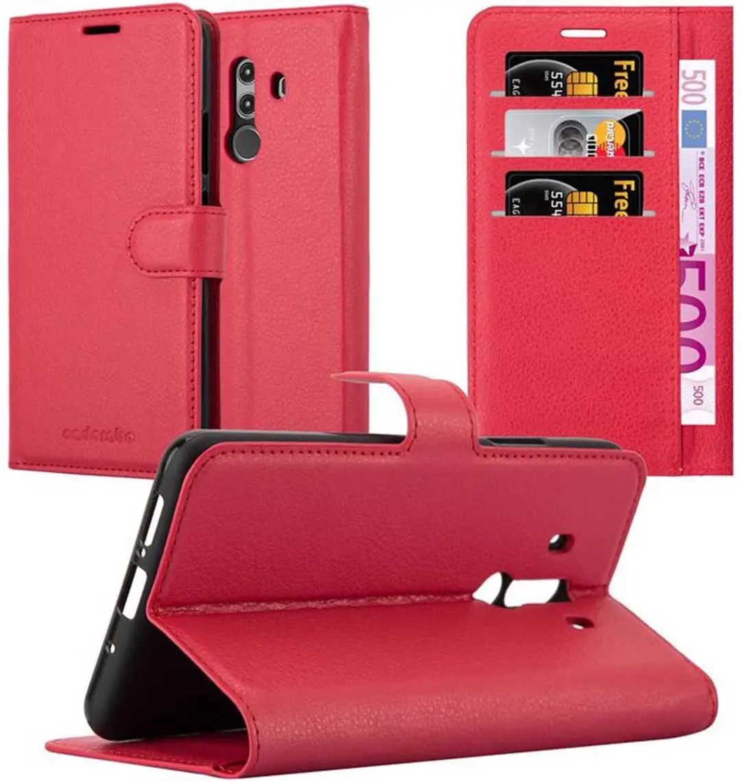 Cadorabo Hoesje geschikt voor Huawei MATE 10 PRO in KARMIJN ROOD