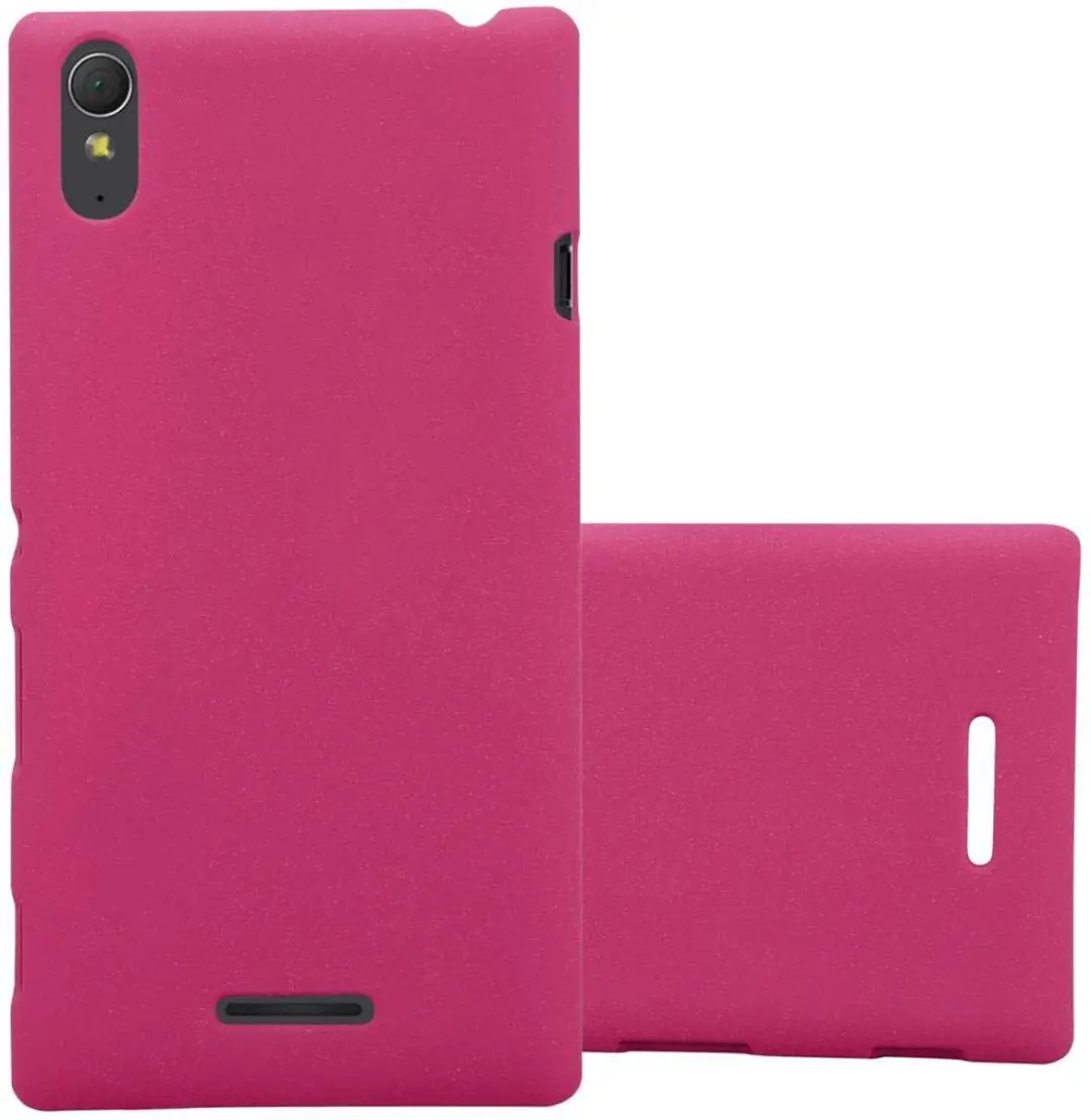 Cadorabo Hoesje geschikt voor Sony Xperia T3 in FROSTY ROZE